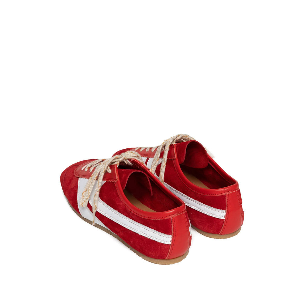 Dries Van Noten Red Trainers - Low-Tops Men - 3