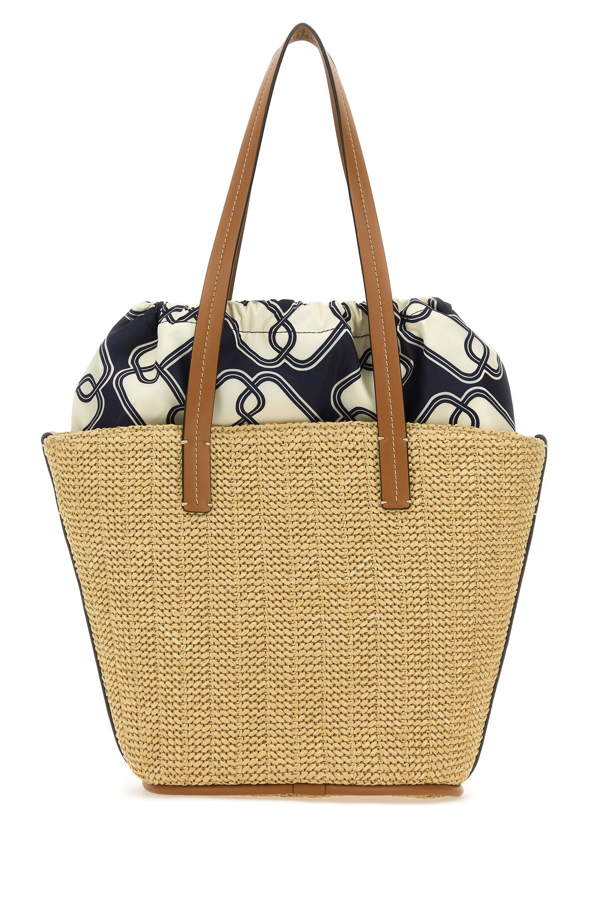 Raffia small Hubba shopping bag - 3