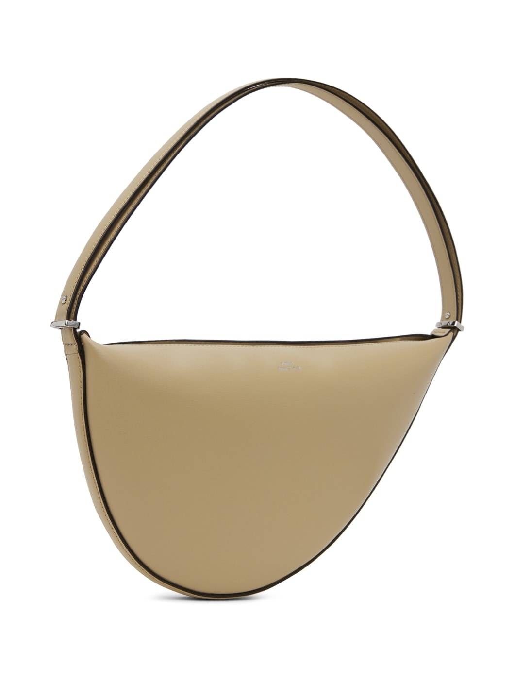 Taupe Scooped Sling Bag - 2