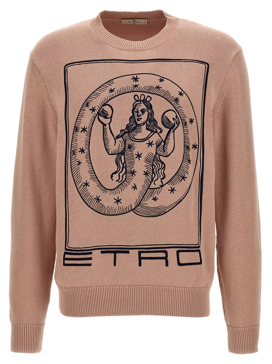 ETRO LOGO EMBROIDERY SWEATER - 1