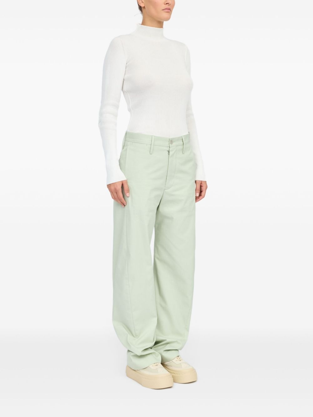 straight-leg trousers - 3