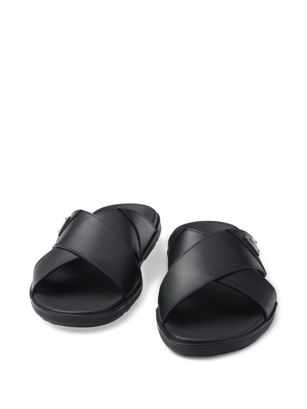 cross-strap sandals - 5