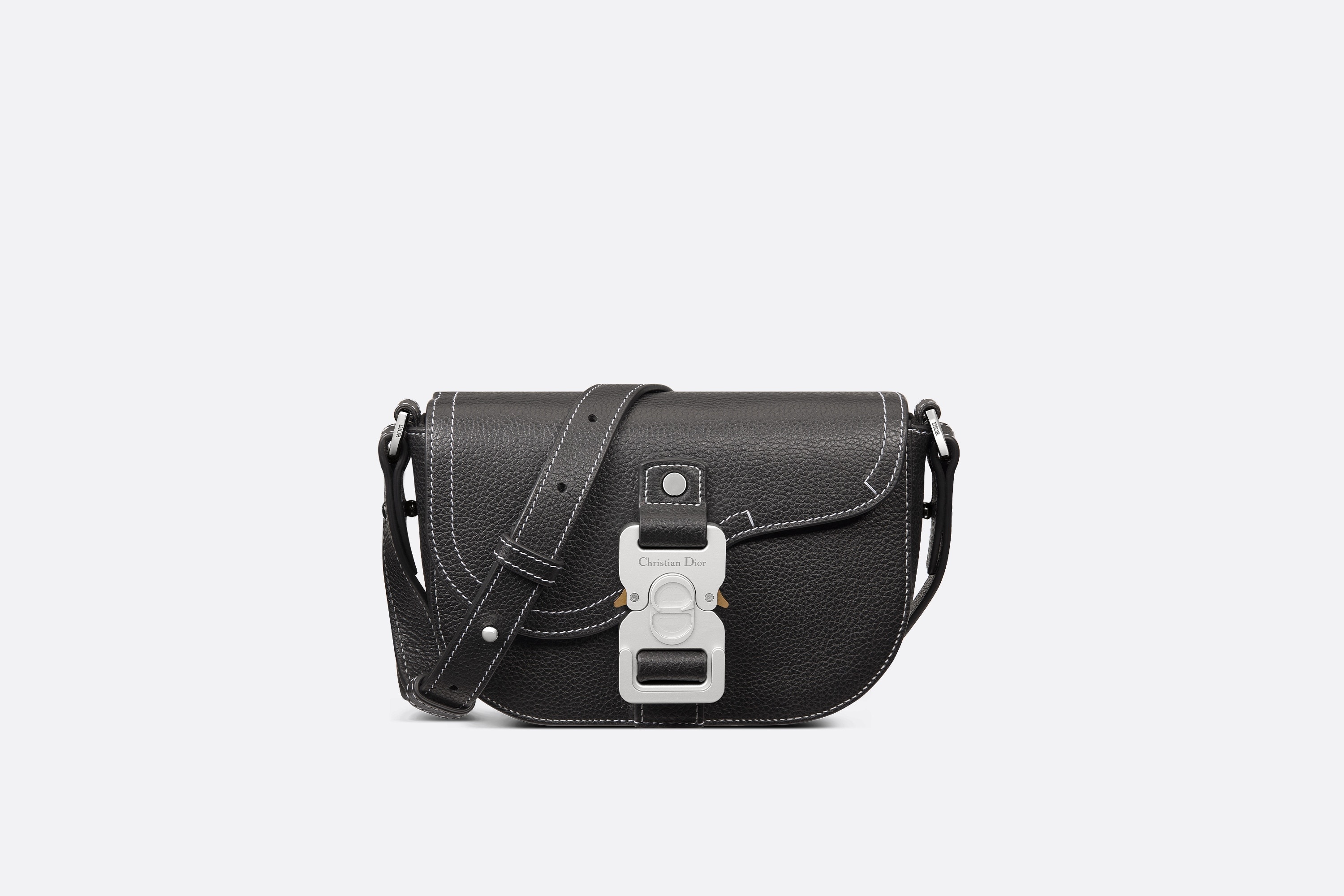 Dior Saddle Pouch with Strap | REVERSIBLE