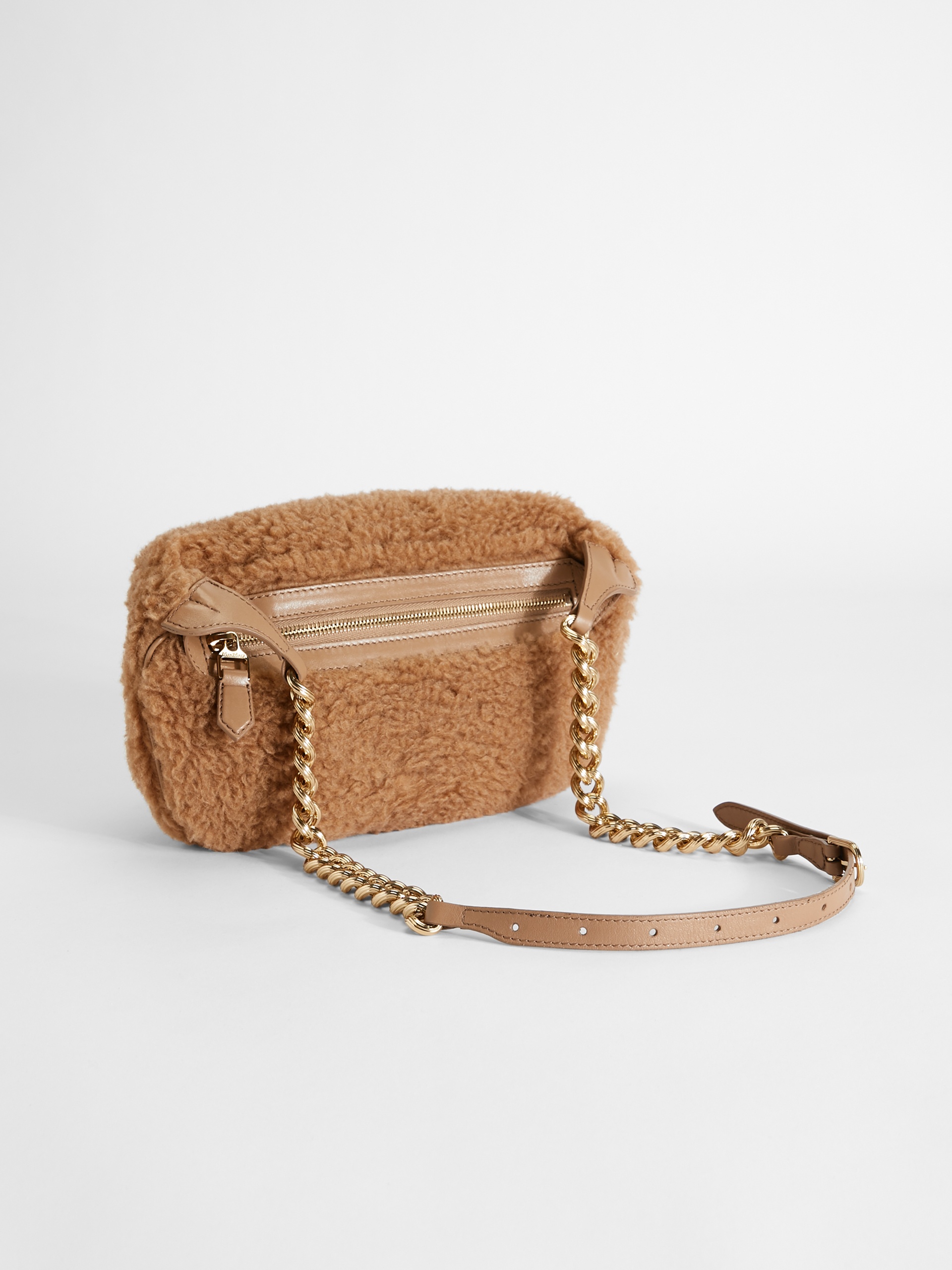 BANANE4 Belt bag in Teddy fabric - 4