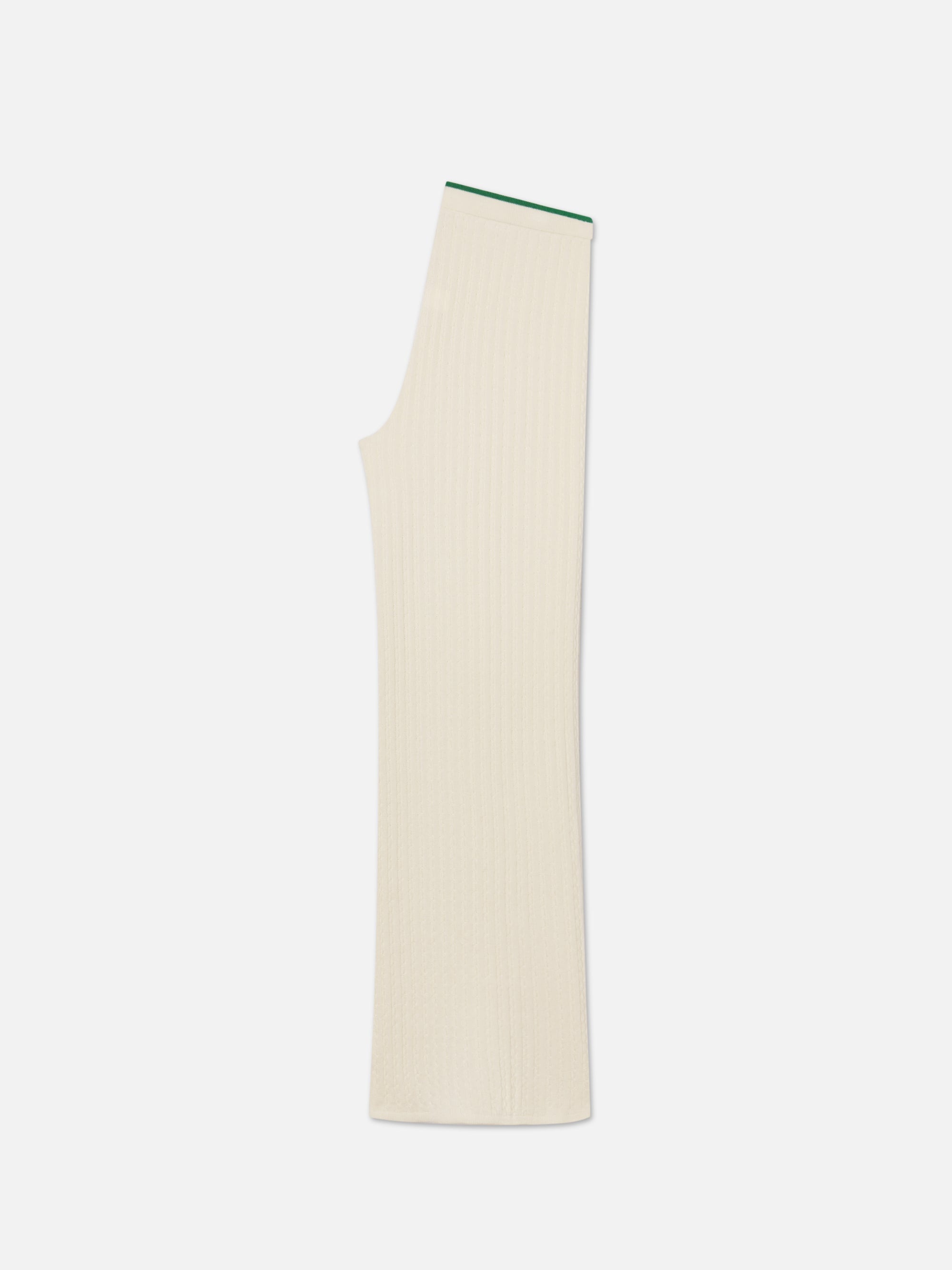 The Cable Sweat Pants in Kelly Green Multi - 4