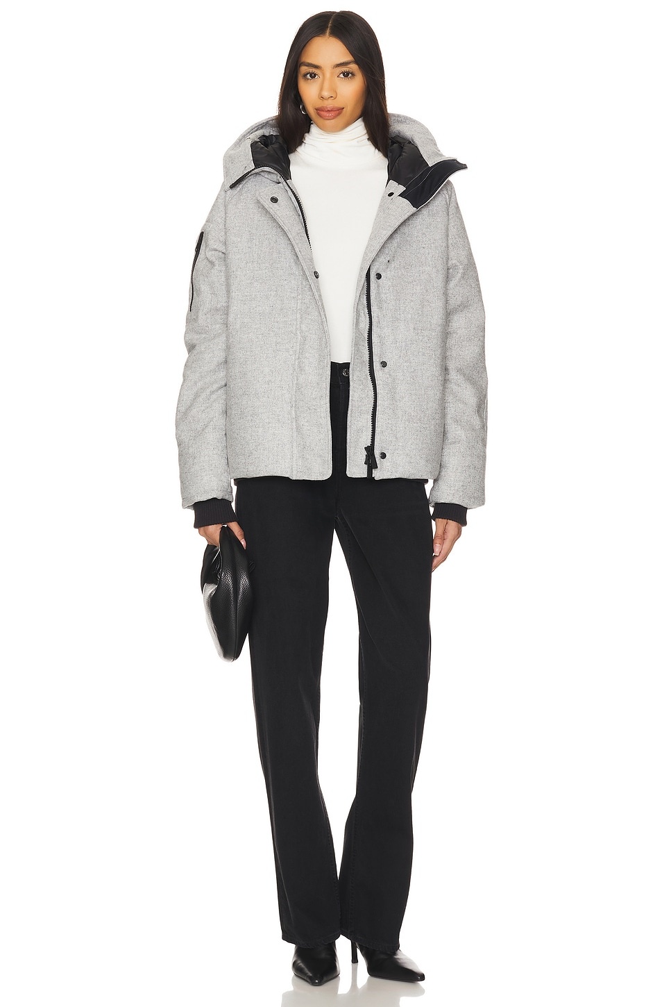 Canada Goose Everleigh Bomber Wool | revolve | REVERSIBLE