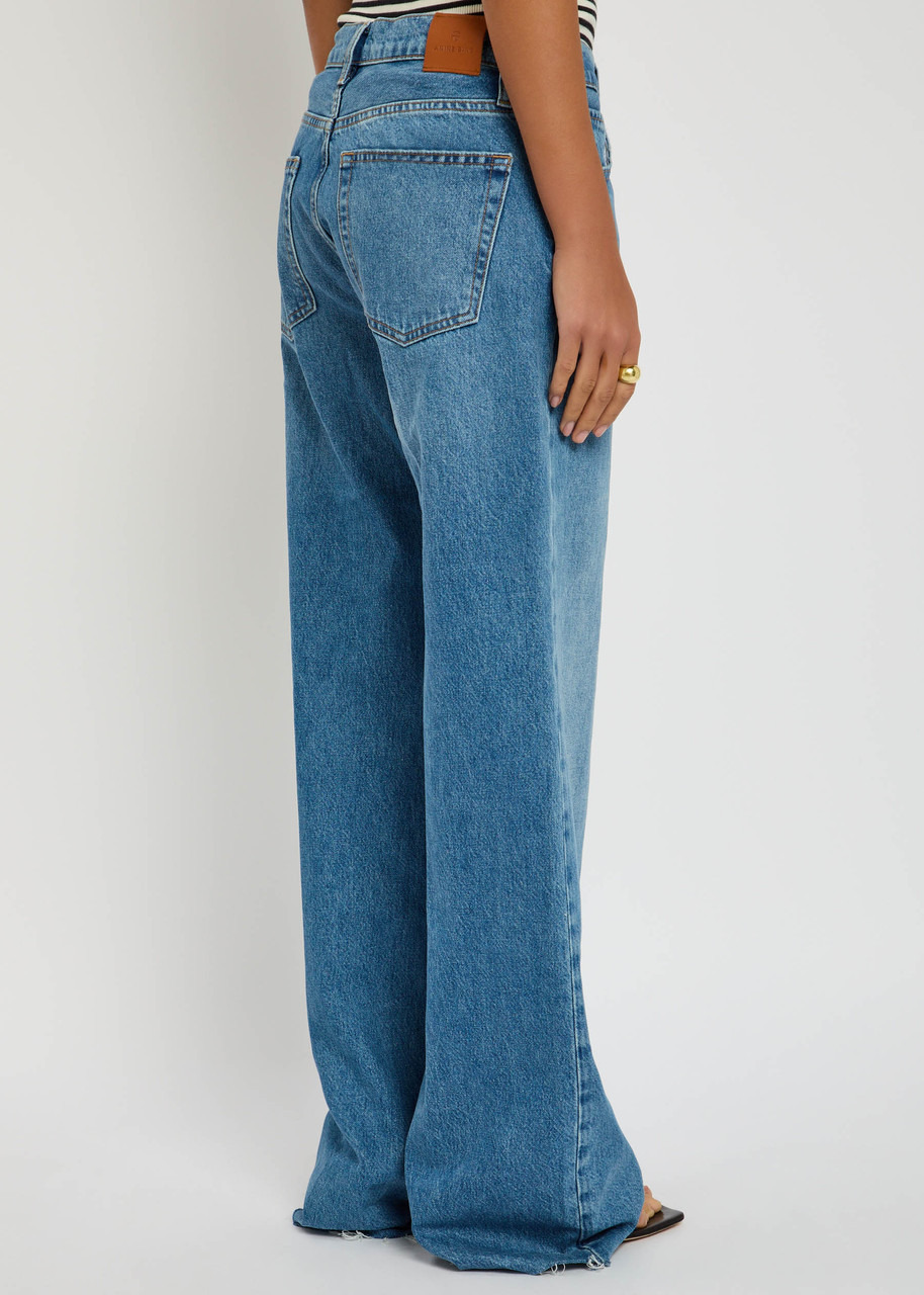 Anine Bing Hugh Wide-leg Jeans - 3