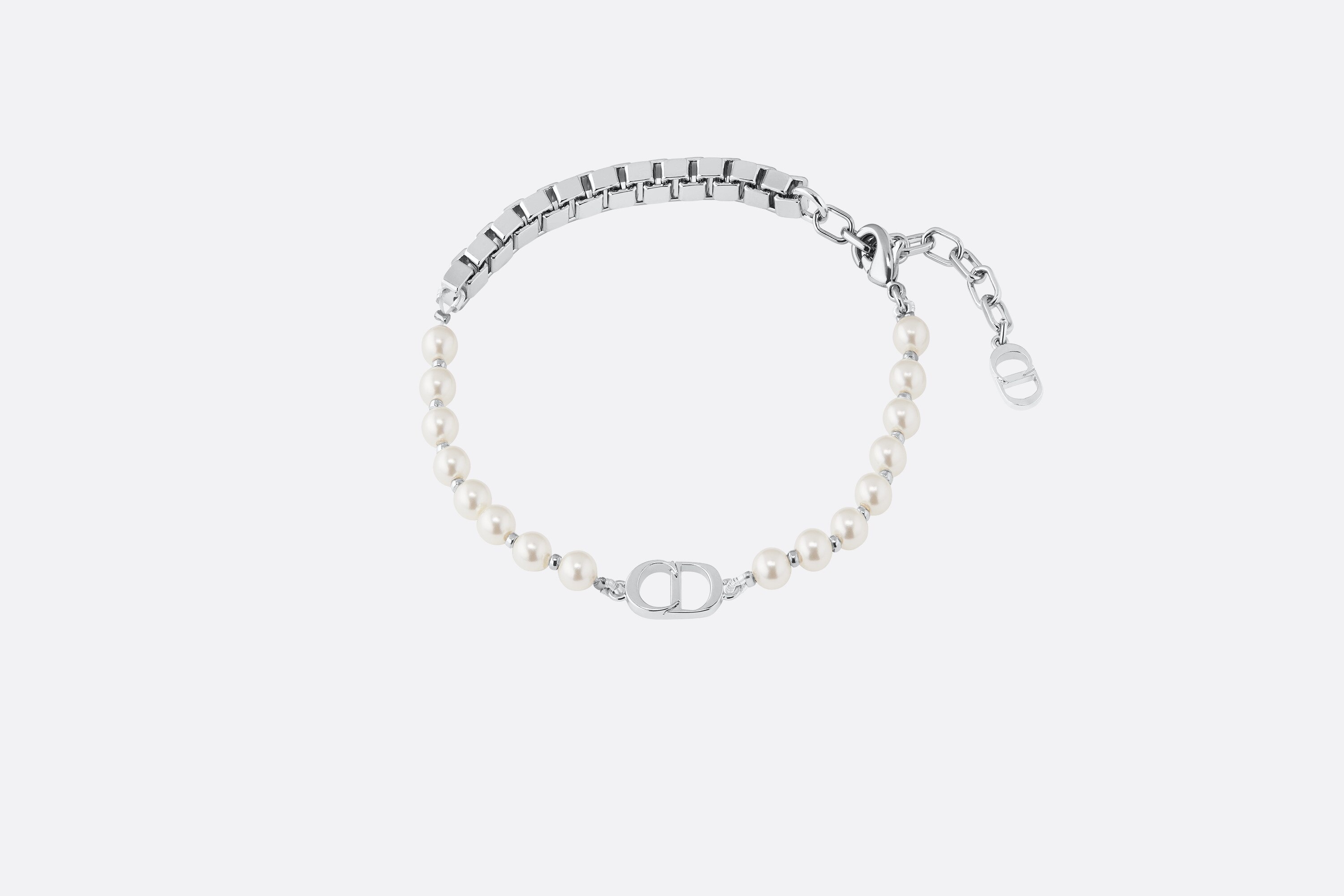 CD Icon and Resin Pearls Bracelet - 1