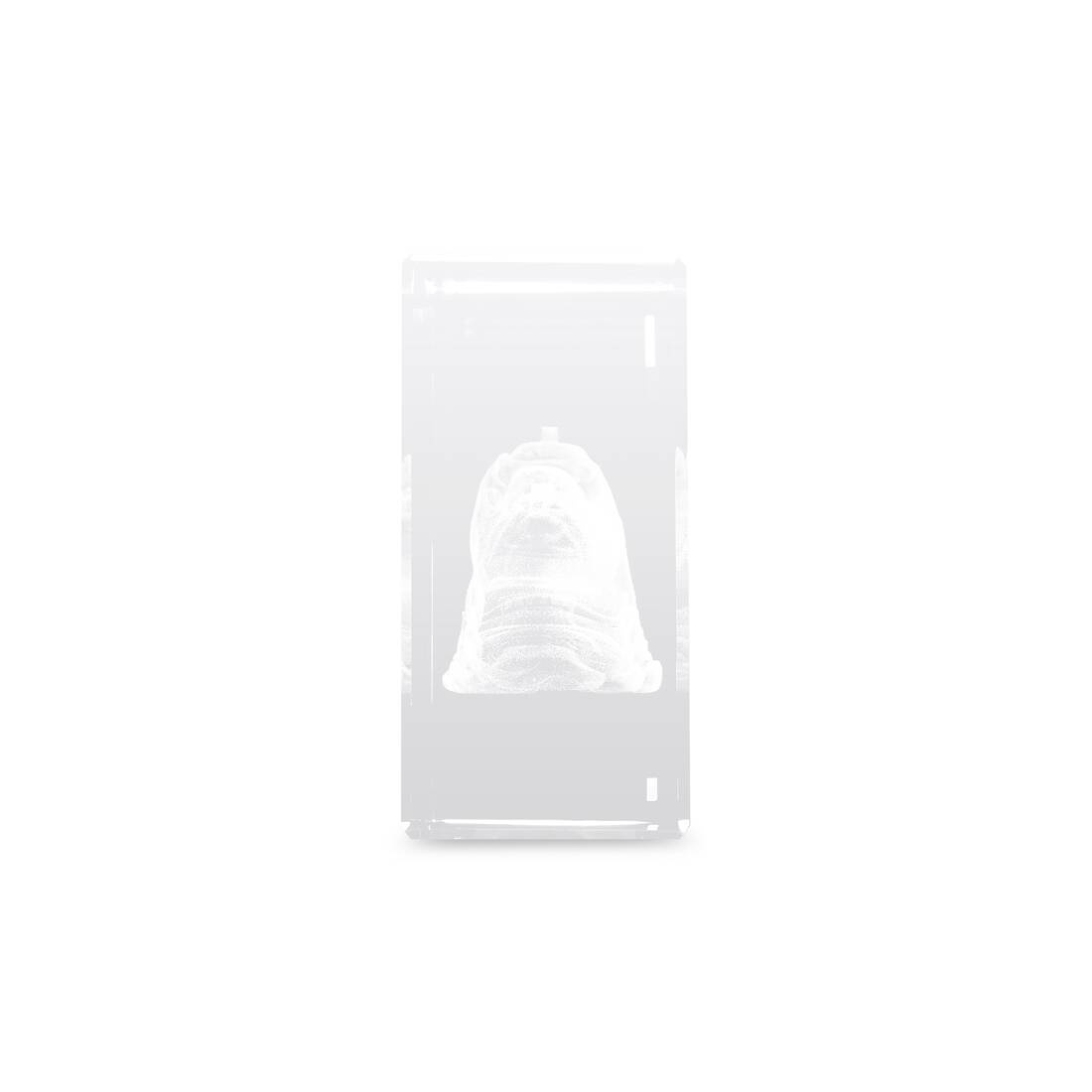 Triple S Sneaker Laser Cube in Grey - 3