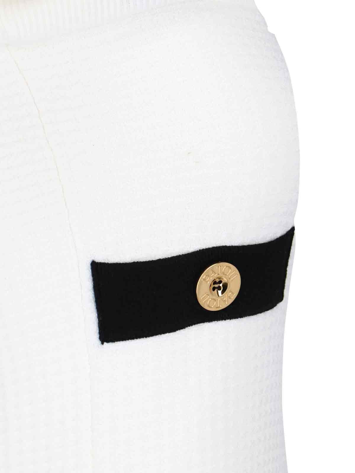 MINI DRESS WITH CONTRASTING DETAILS - 5