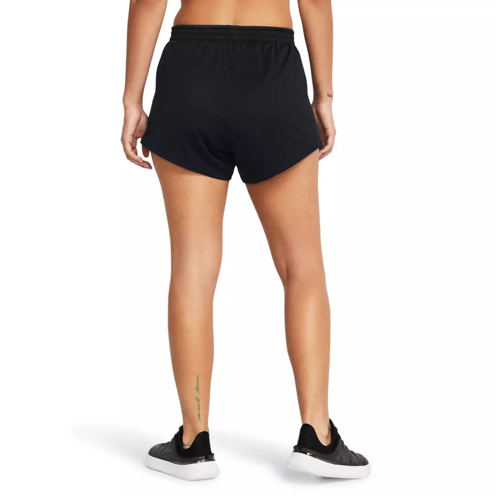 Women's Play-Up Mesh 2.0 Shorts-Black - 2