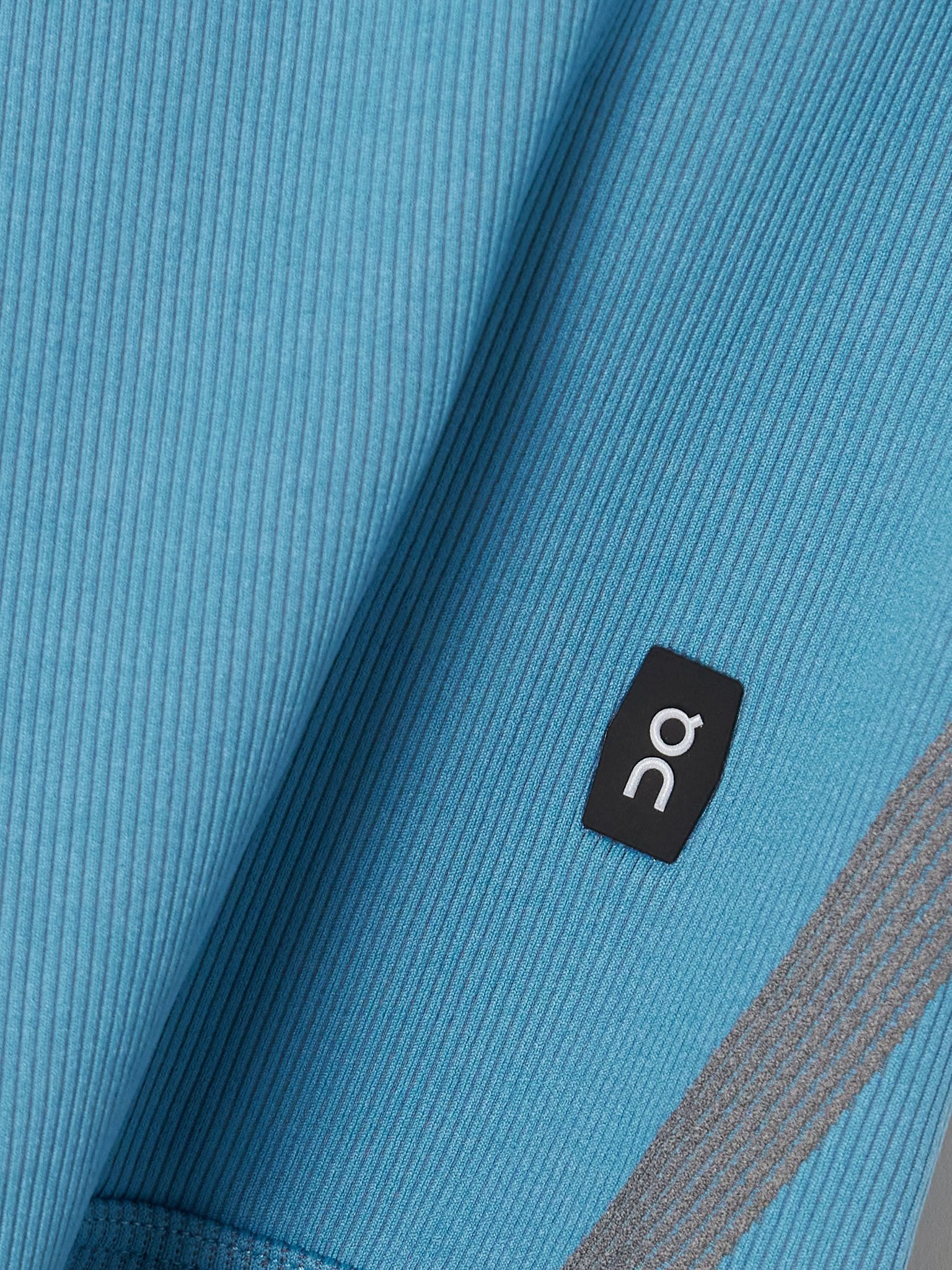 Studio open-back ribbed recycled stretch bodysuit Blue - 4