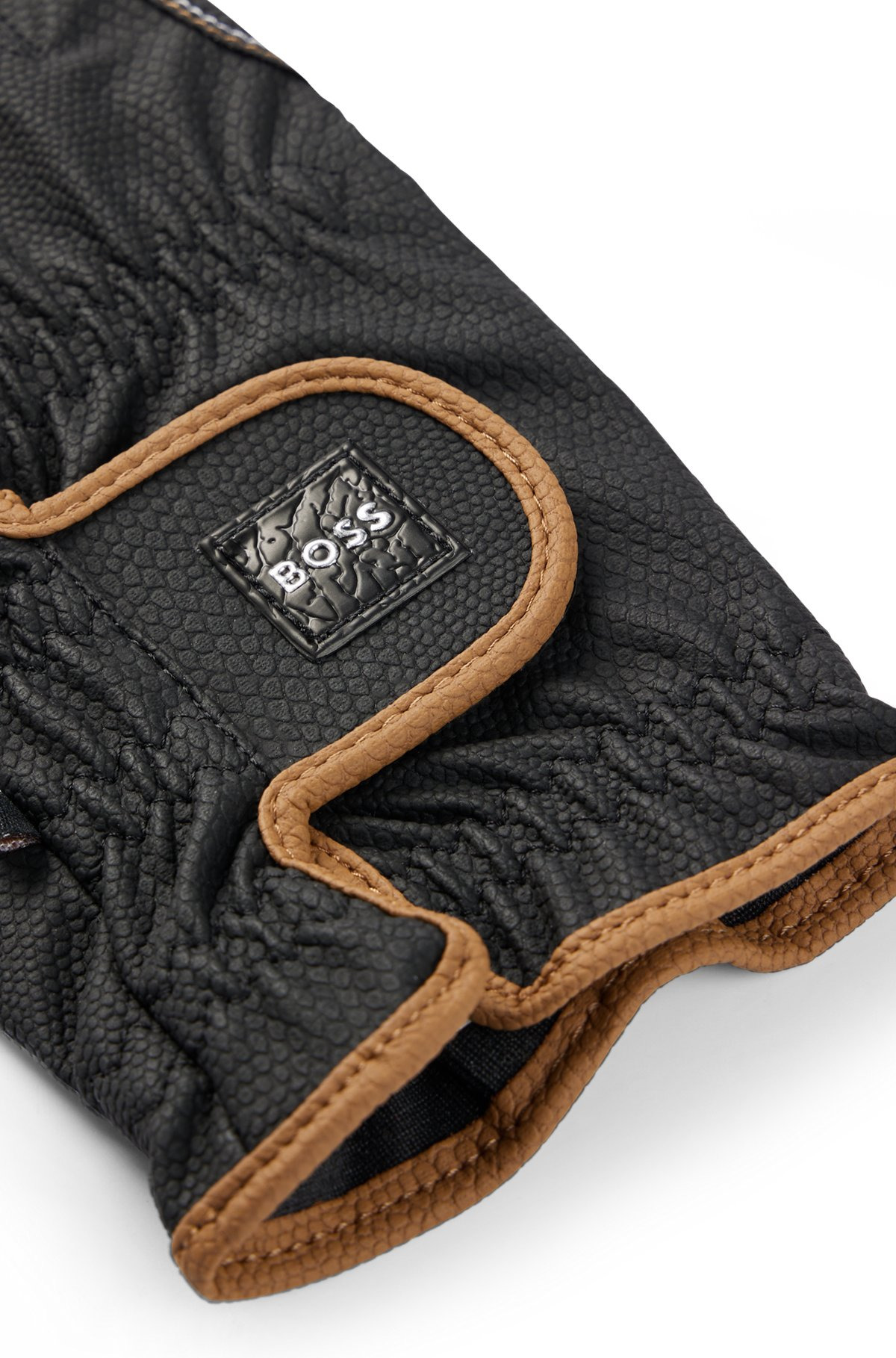 EQUESTRIAN RIDING GLOVES IN FAUX LEATHER - 2