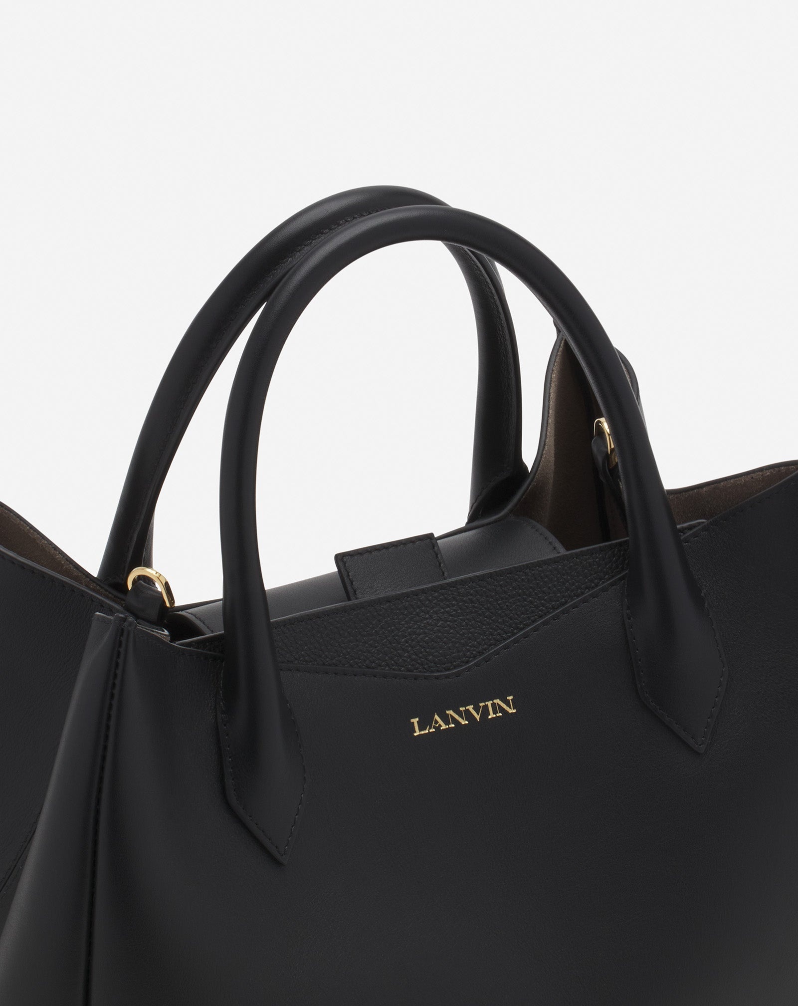 L'OCTAVE BY LANVIN LEATHER DAY BAG - 6