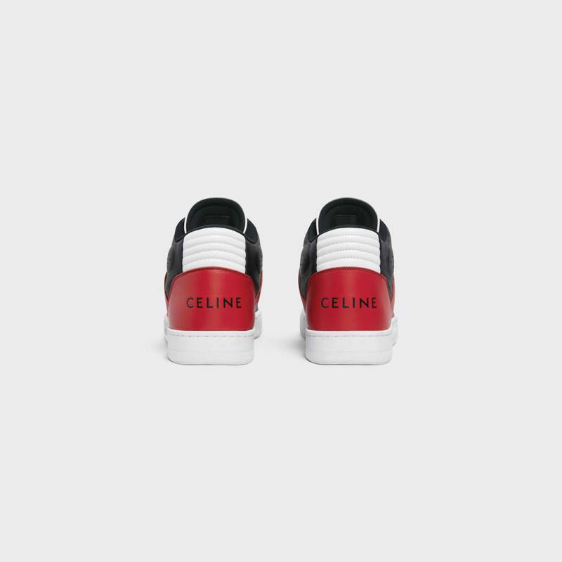 CELINE CT-02 MID SNEAKER WITH VELCRO in CALFSKIN outlook
