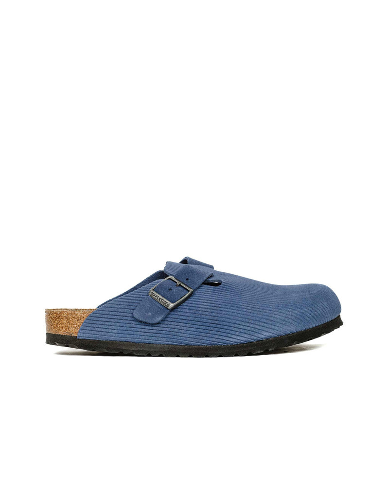 Boston Indigo Blue Suede Corduroy 1