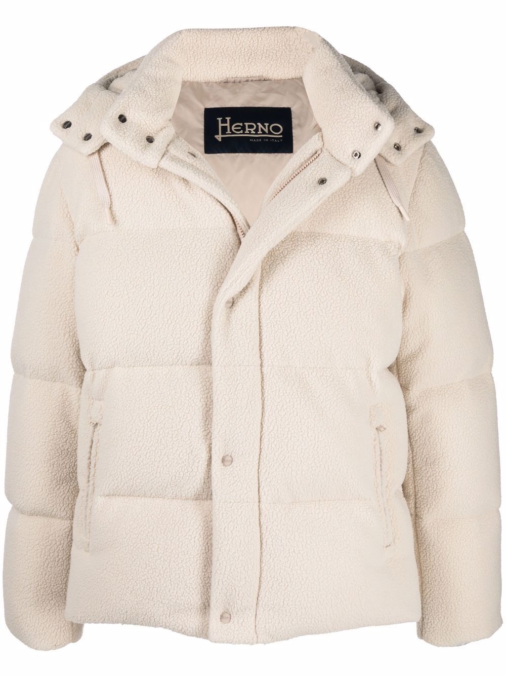 reversible hooded padded jacket - 1