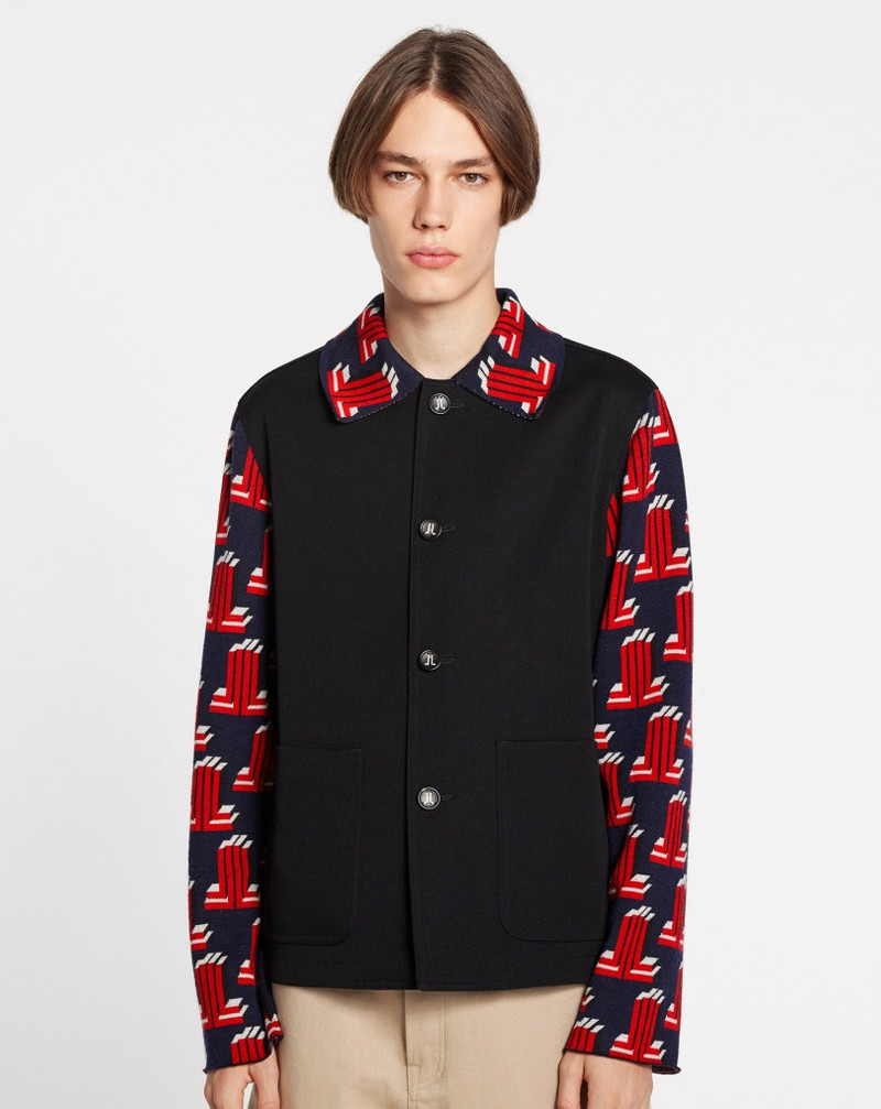 JACKET WITH KNIT SLEEVES 3