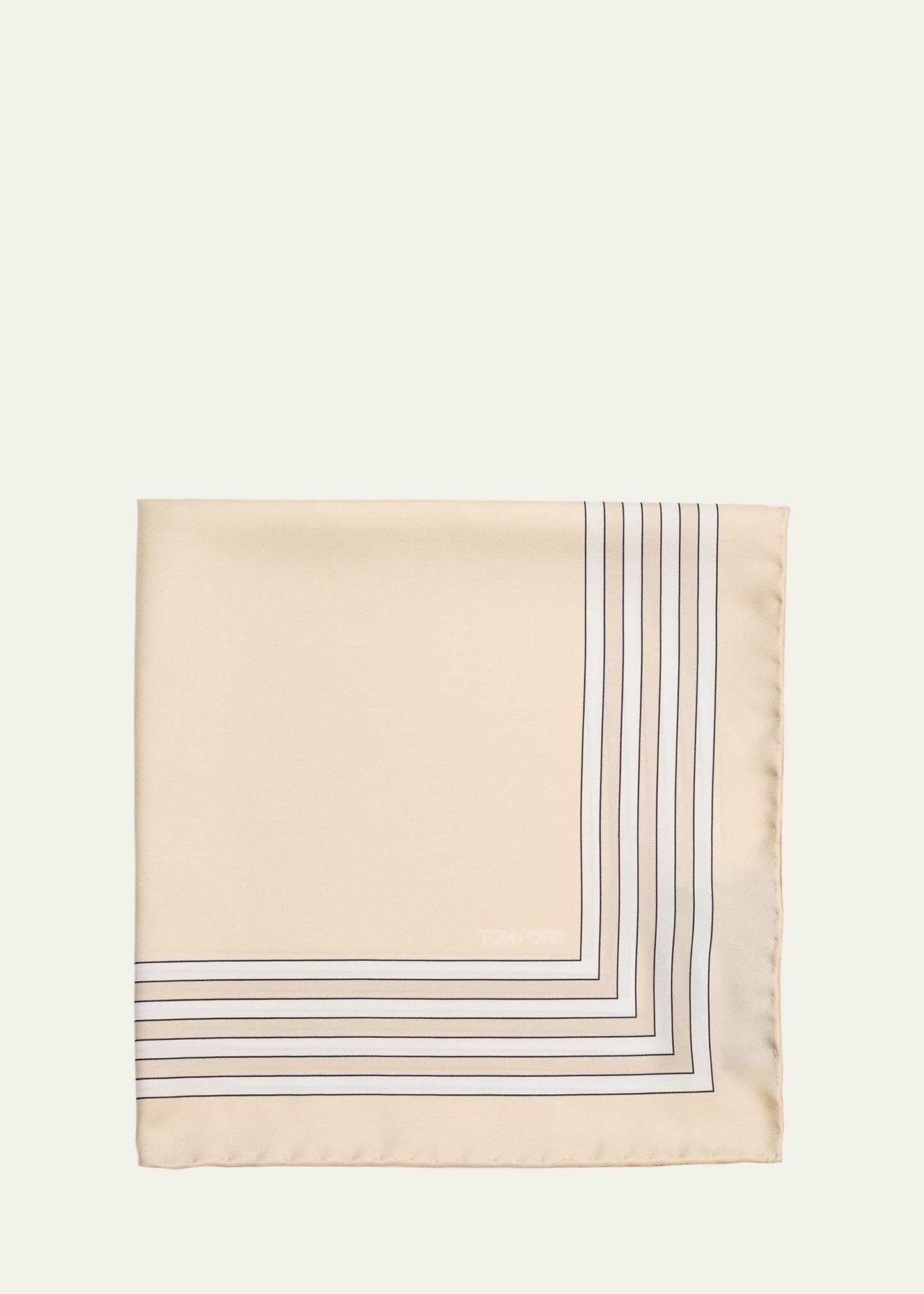 Men's Multi-Frame Silk Pocket Square - 1