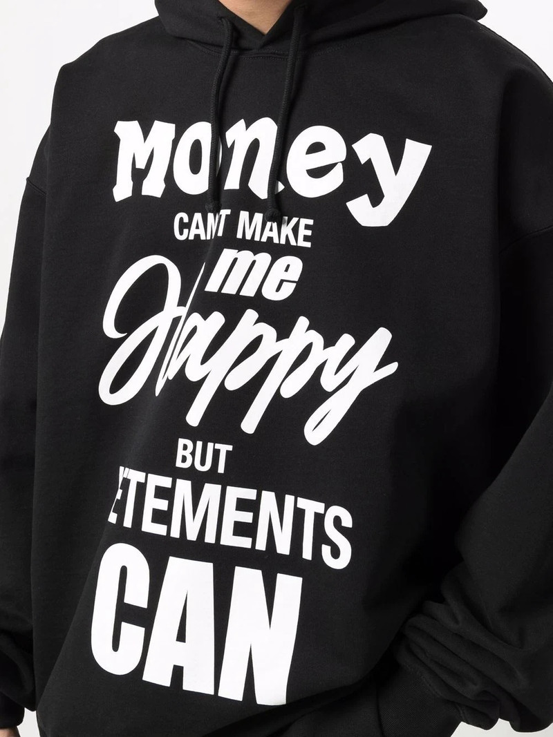 graphic-print cotton hoodie 6