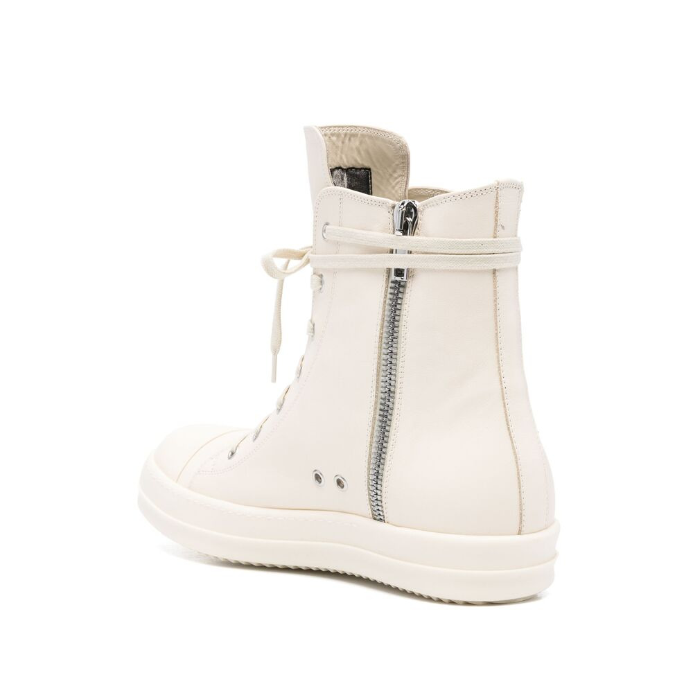 Rick Owens White Trainers - Hi-Tops Men - 4