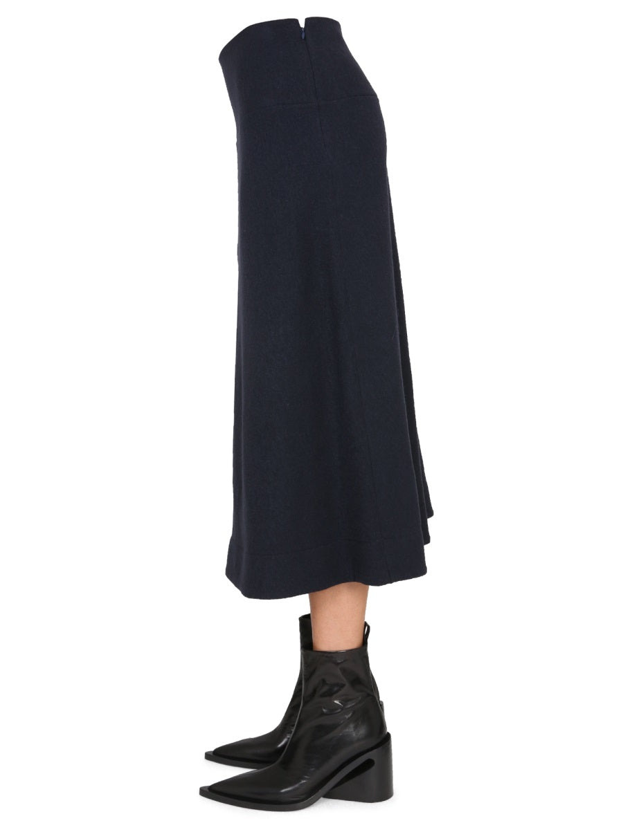 Jil Sander Women Wool Skirt - 3