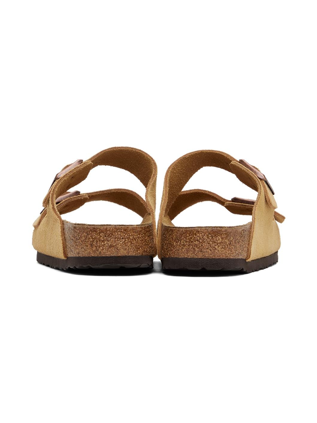 Beige Regular Arizona Sandals - 2