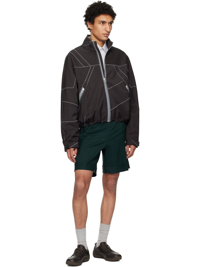 Kiko Kostadinov Brown Fosco Jacket outlook