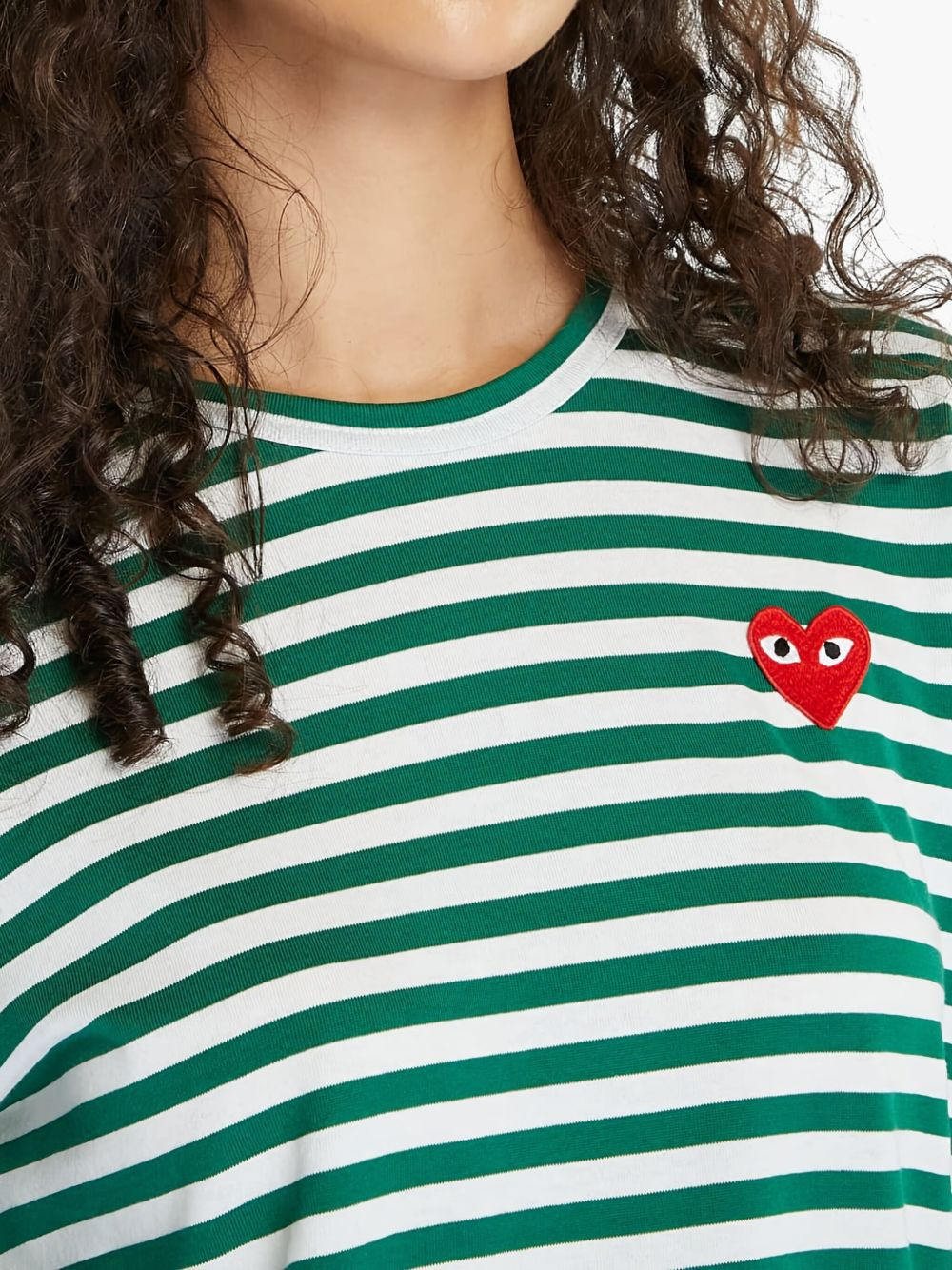 logo-patch cotton T-shirt - 7