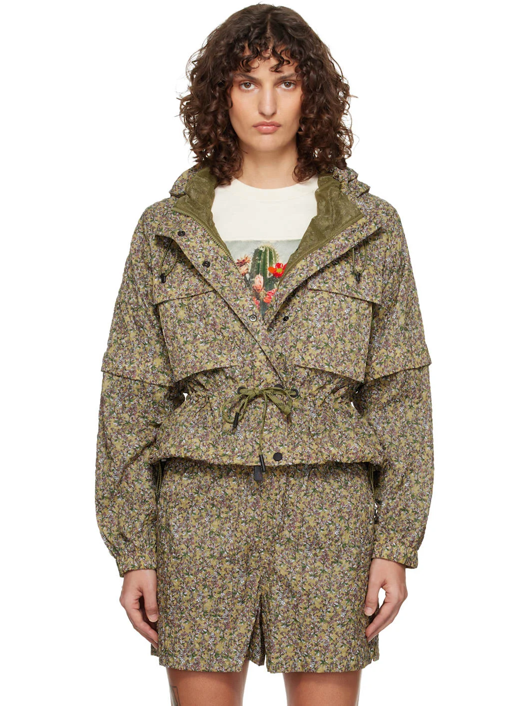 Khaki Limosees Field Jacket - 1