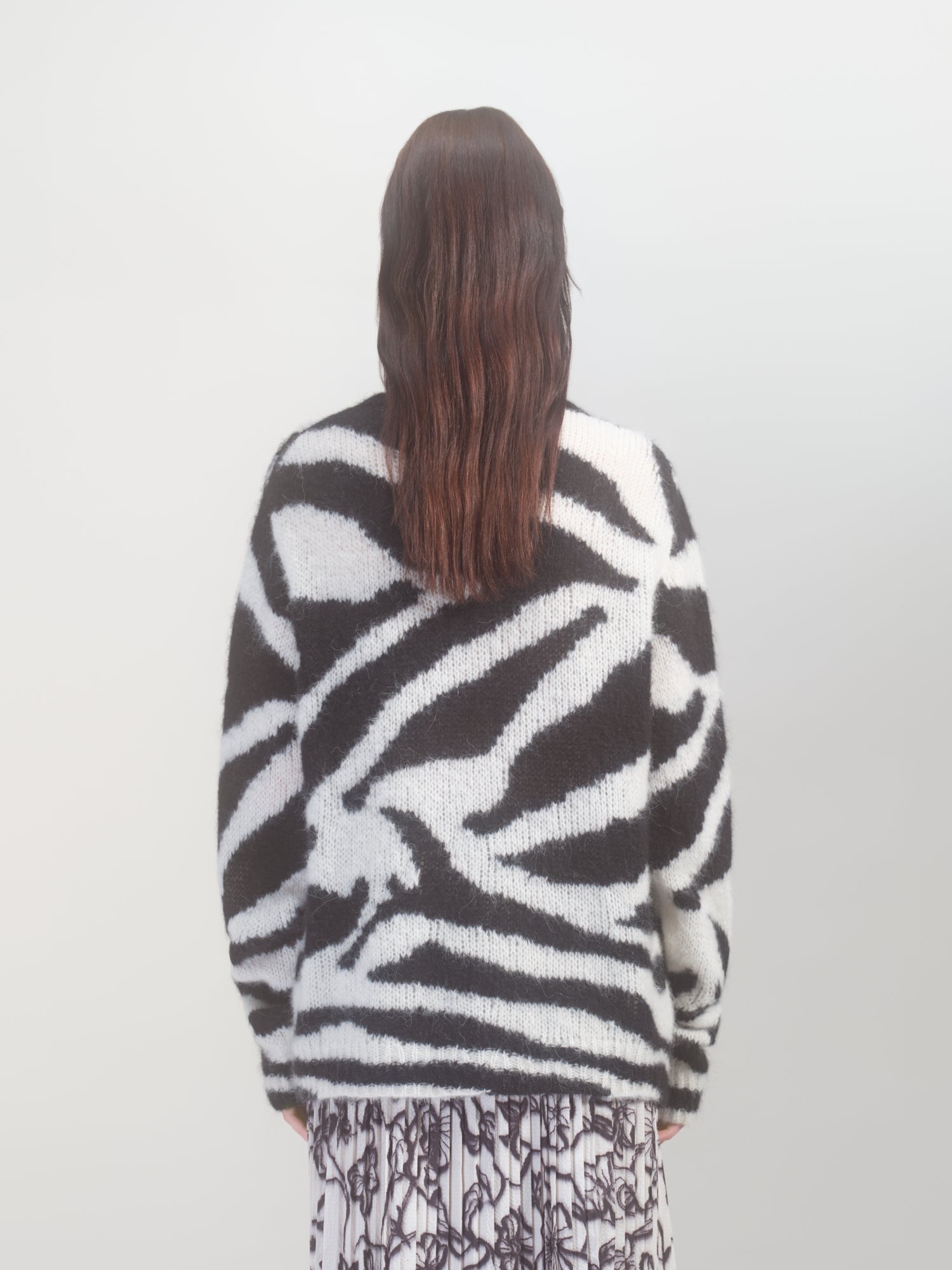 LONG ZEBRA SWEATER - 4