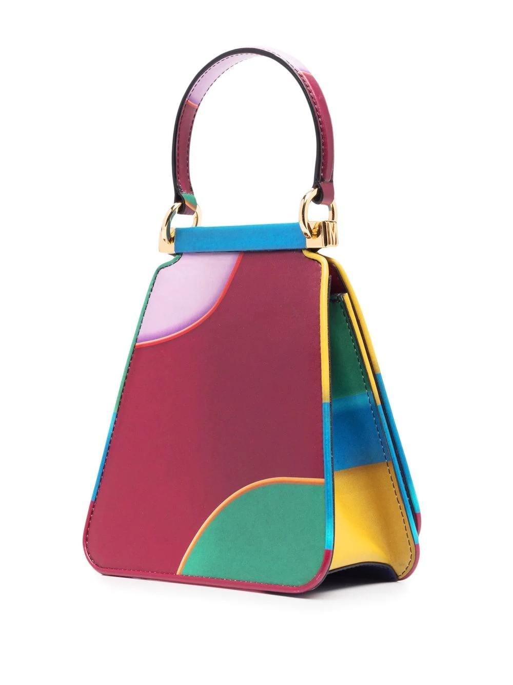 colour-block tote bag - 4