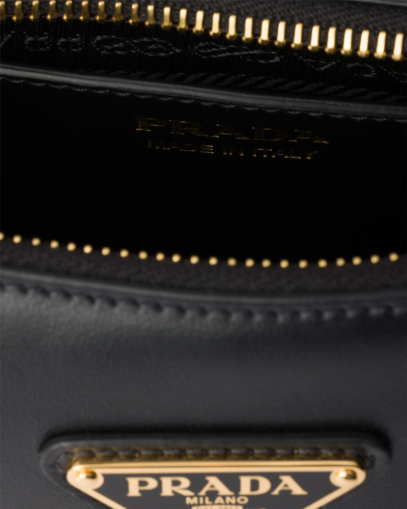 Prada Arqué mini leather shoulder bag 4