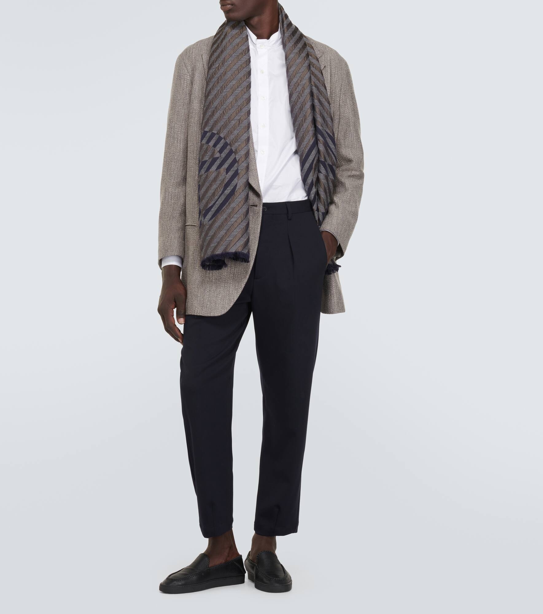 Wool straight pants - 2