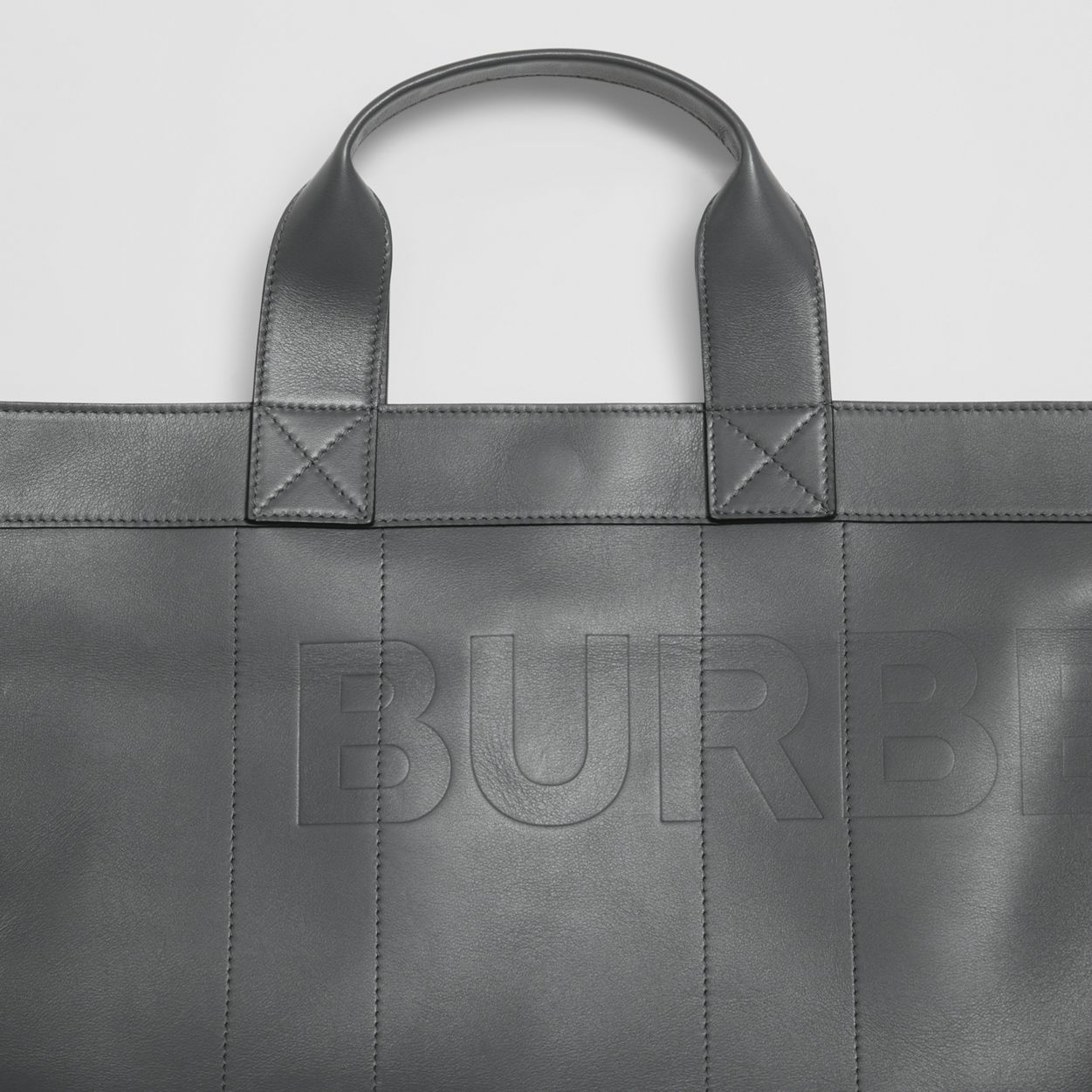 Horseferry Embossed Leather Tote - 2