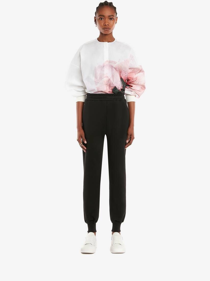 Anemone Collarless Shirt in Pink - 2