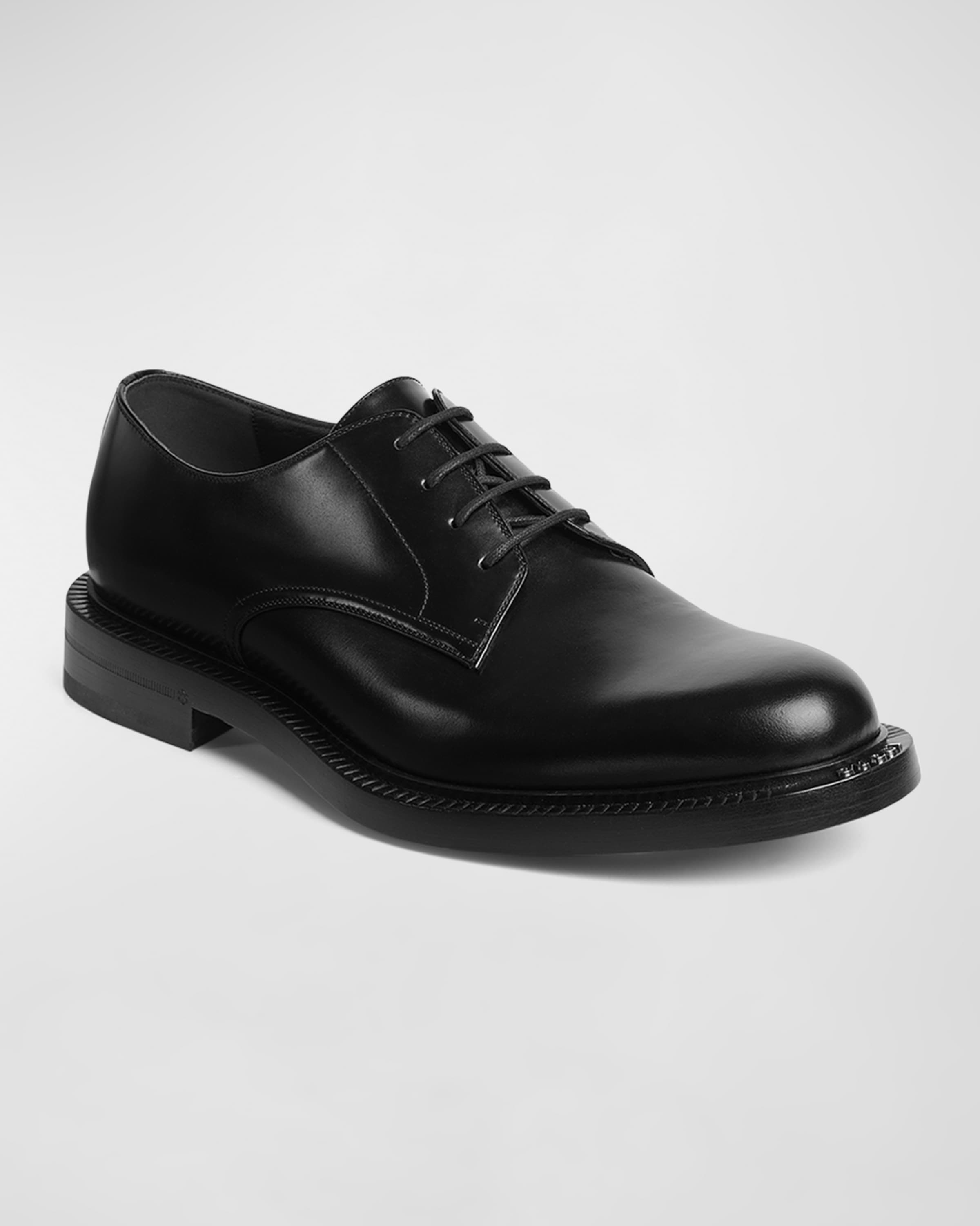 Men's Henry Leather Lace-Up Shoes - 1