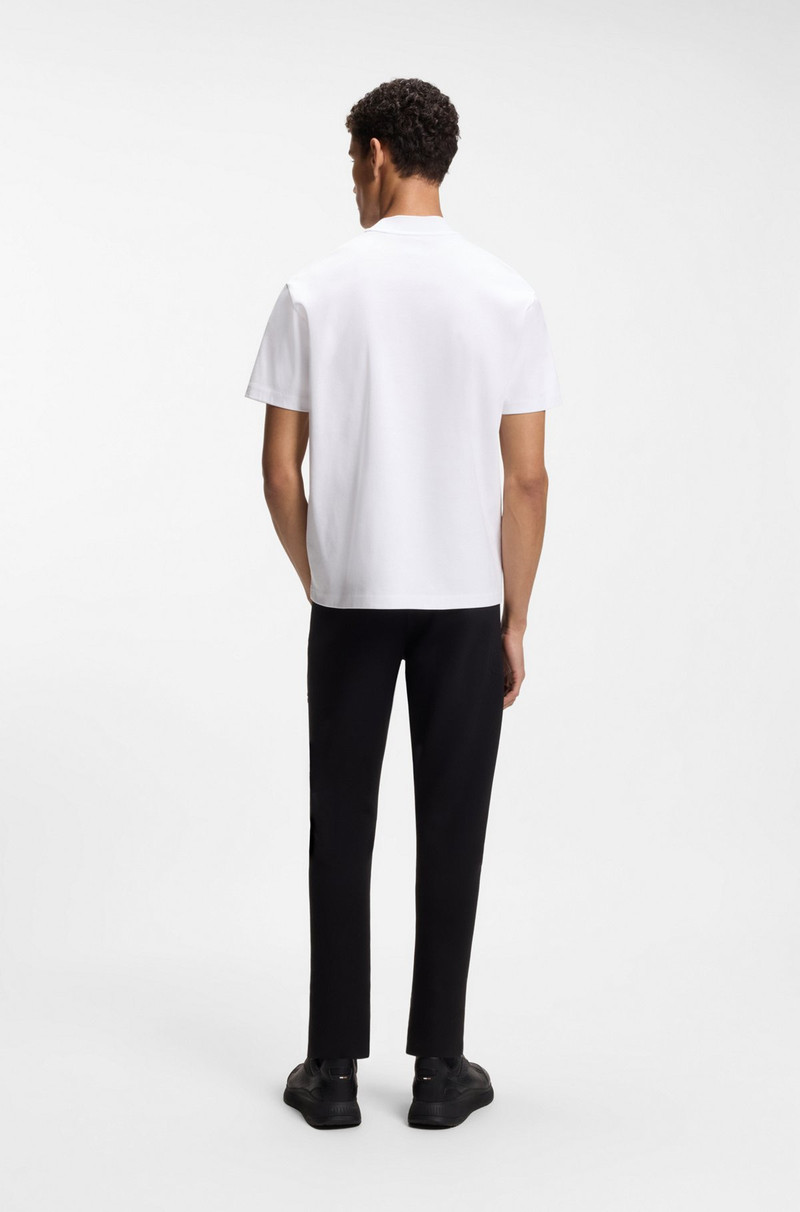 PORSCHE X BOSS RELAXED-FIT T-SHIRT WITH LOGO COLLAR 5