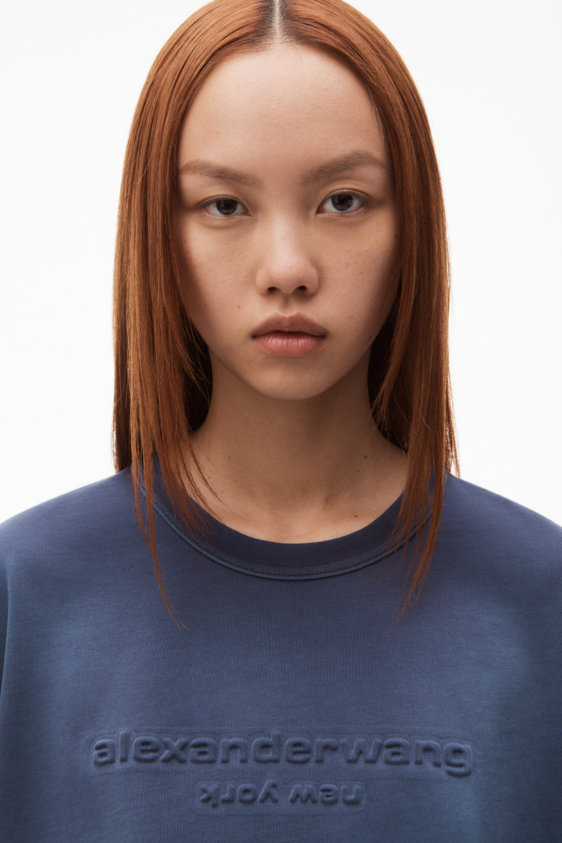 short sleeve tee in compact jersey 5