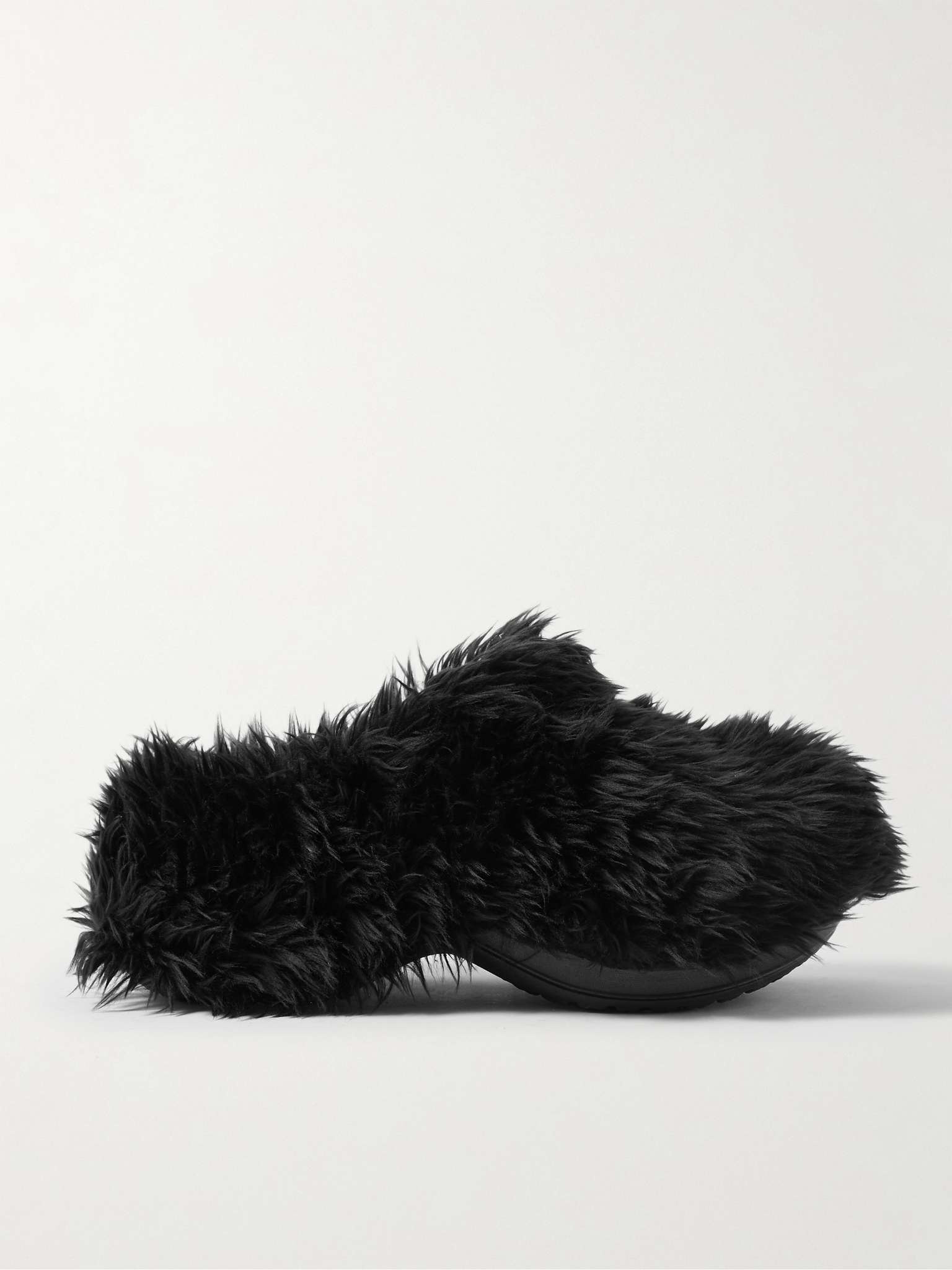 BALENCIAGA + Crocs™ Faux Fur EVA Clogs | mrporter | REVERSIBLE