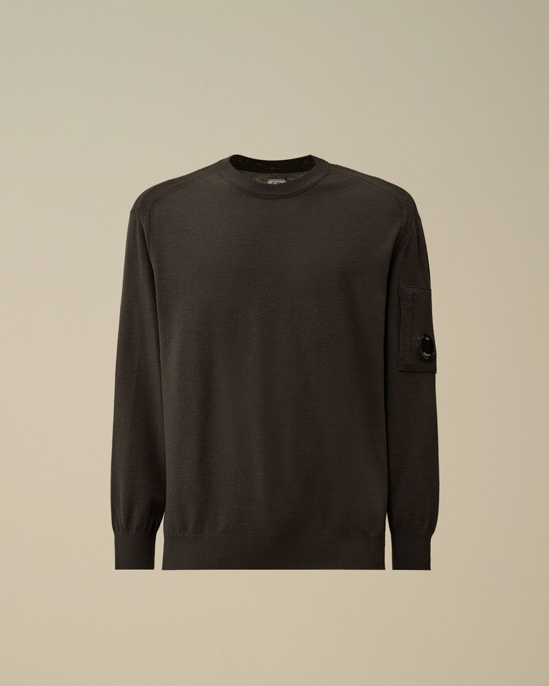 Extrafine Merino Wool Crewneck Sweater 1