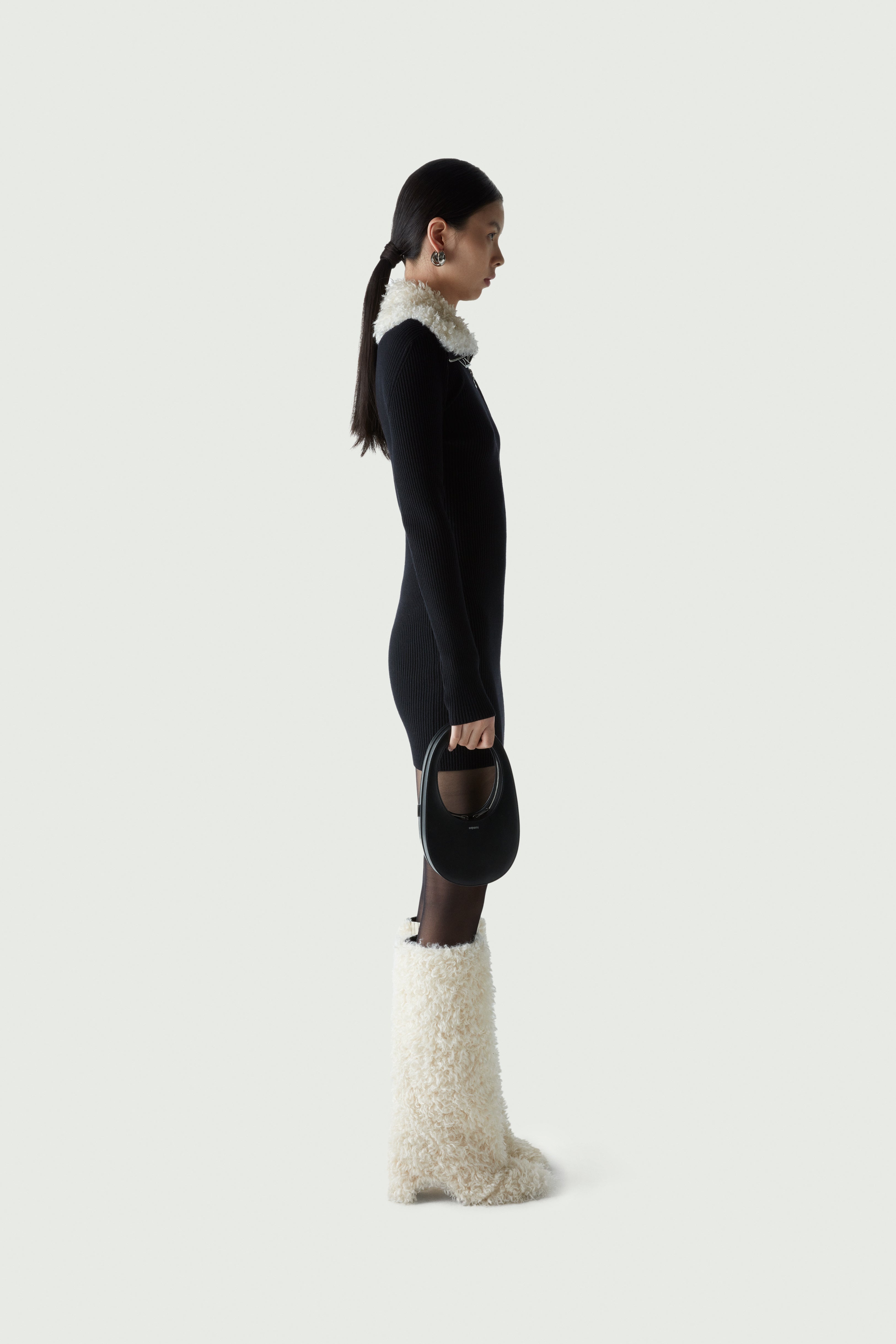 Zipped Knit Dress - 3