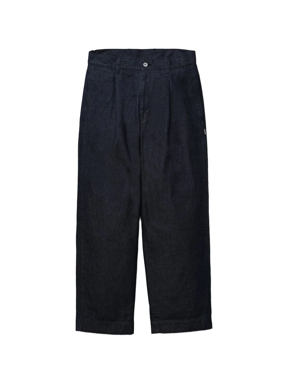 BELT-LOOPS COTTON JEANS - 1