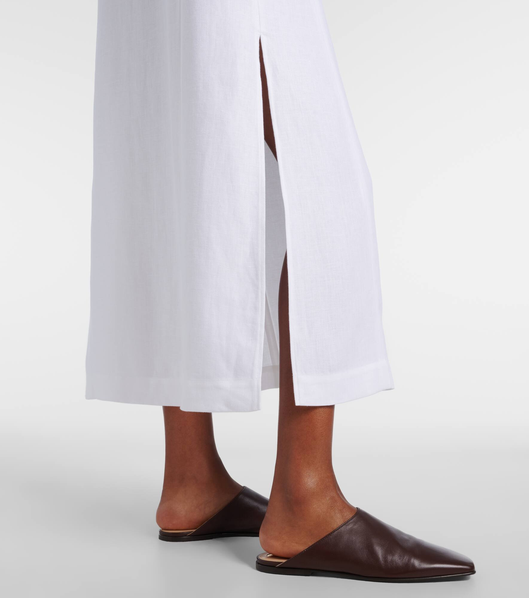 Abril linen midi dress - 5