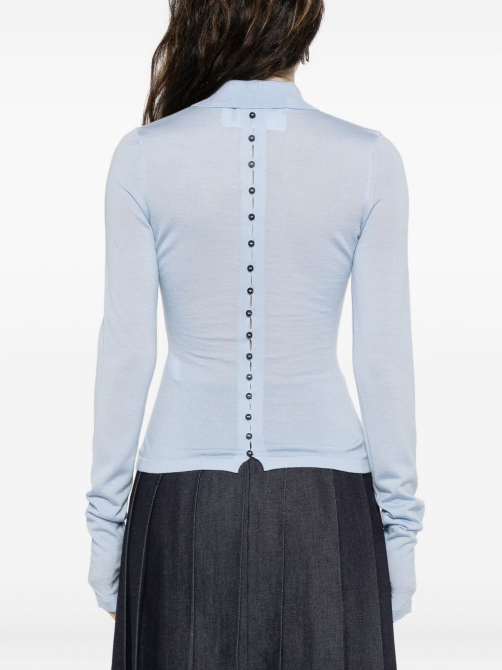 JACQUEMUS T-shirts and Polos Clear Blue - 2