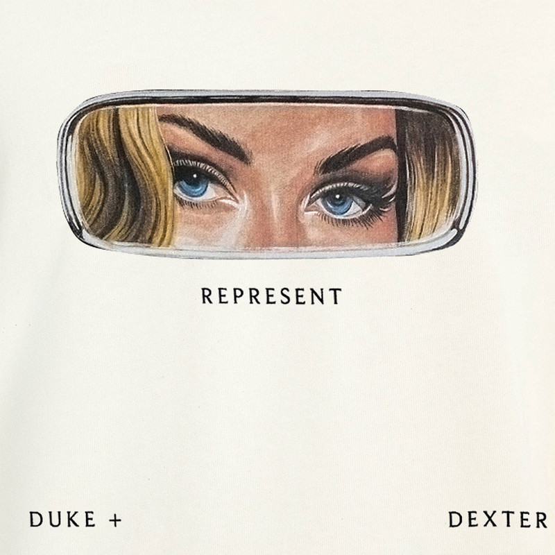 Represent Rearview Mirror Ecru T-Shirt 5
