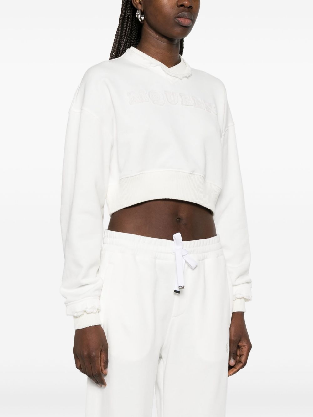 cropped sweatshirt - 3