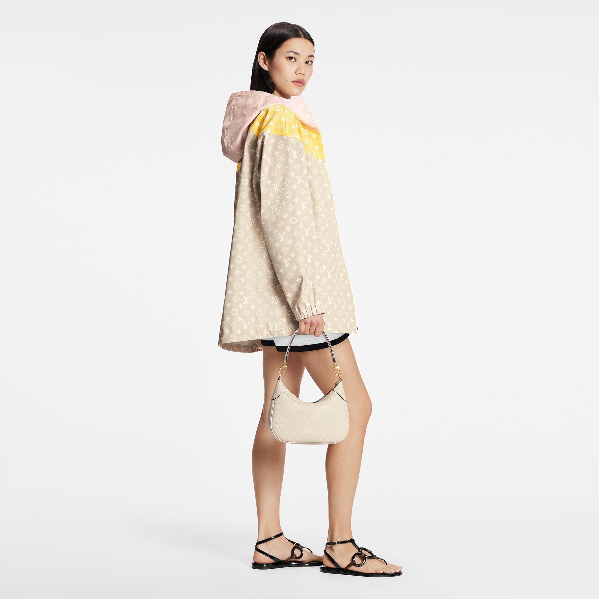 Monogram Color-Block Parka - 4