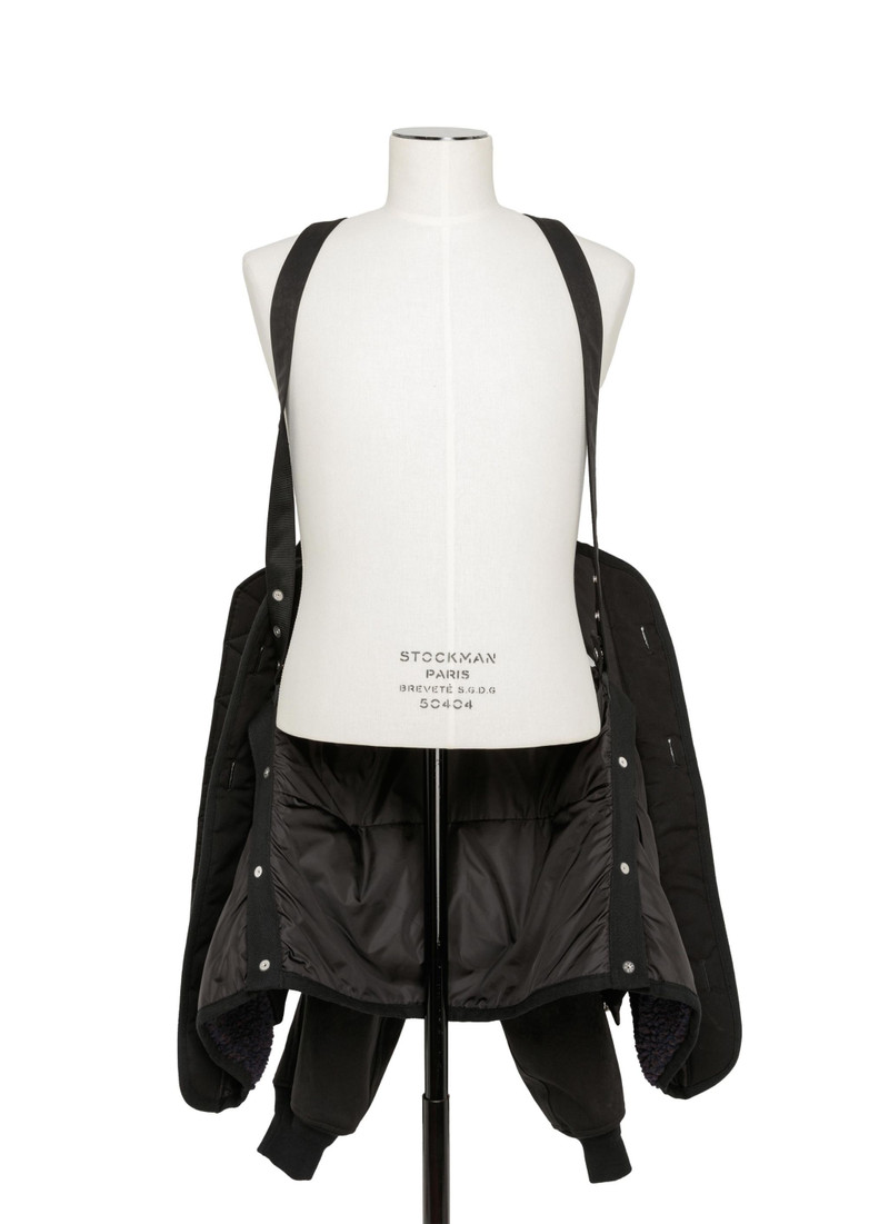 Faux Suede Mix Blouson 6