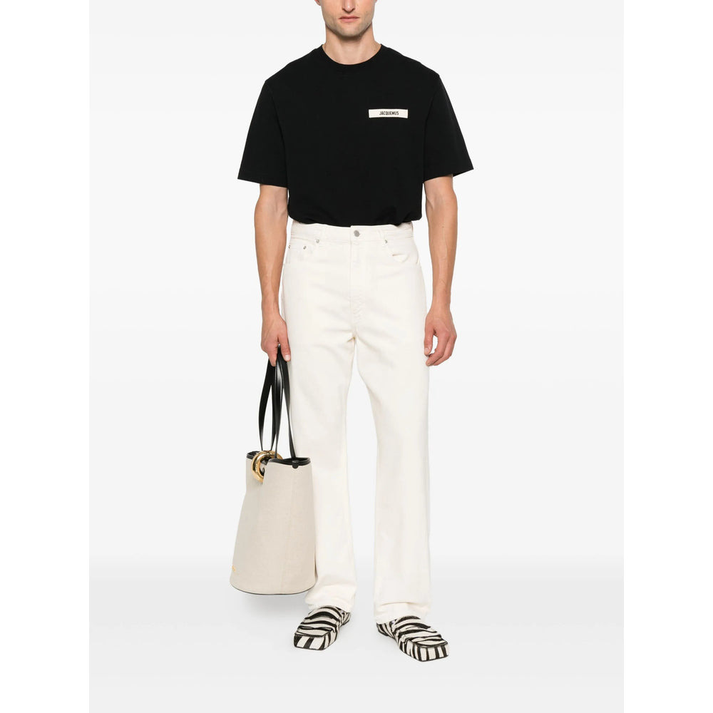 Jacquemus Black T-Shirts & Vests - T-Shirts Men - 4